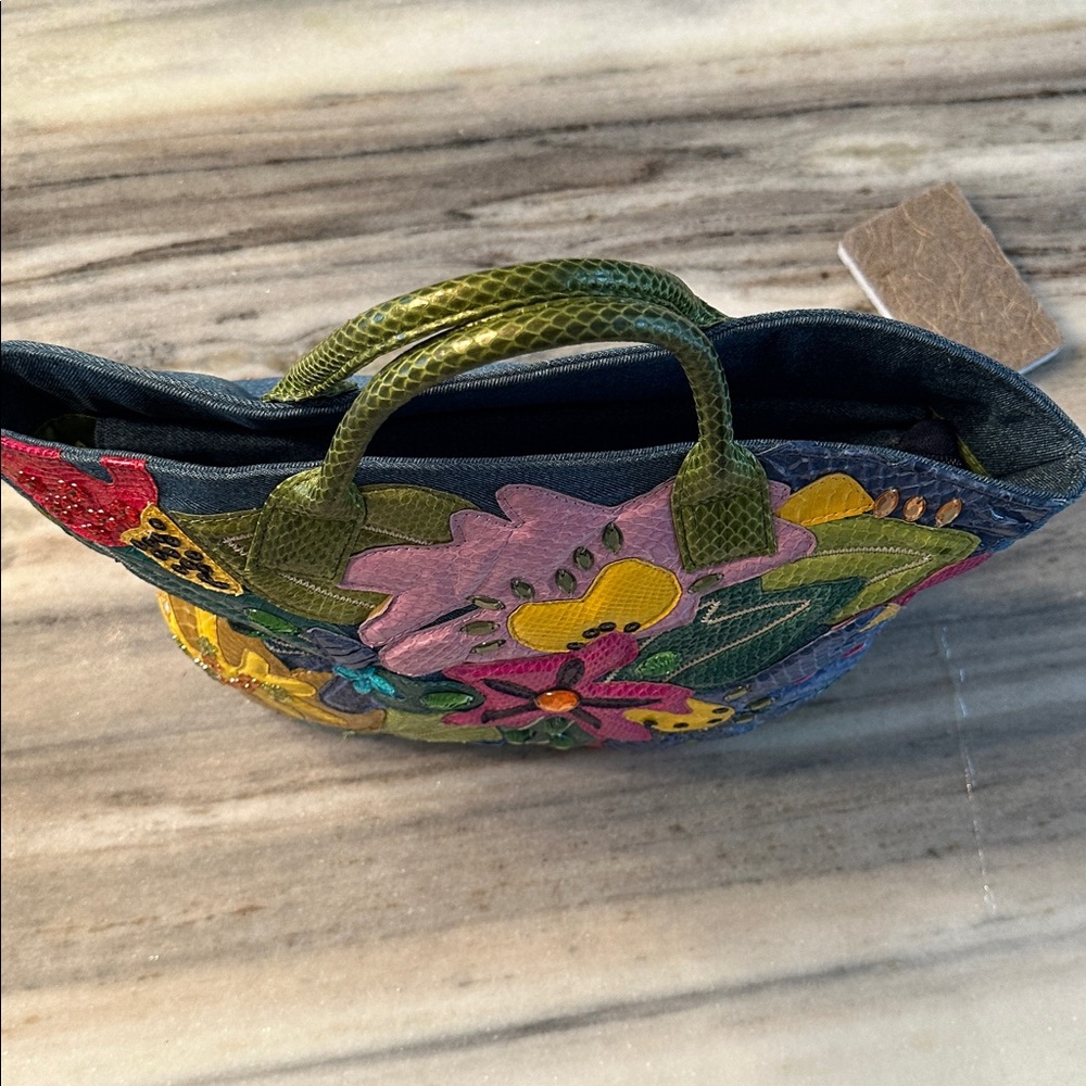HUGE PRICE REDUCTION -VINTAGE BROCCIALINI BAG FROM ITALY -2000s - Picture 8 of 9